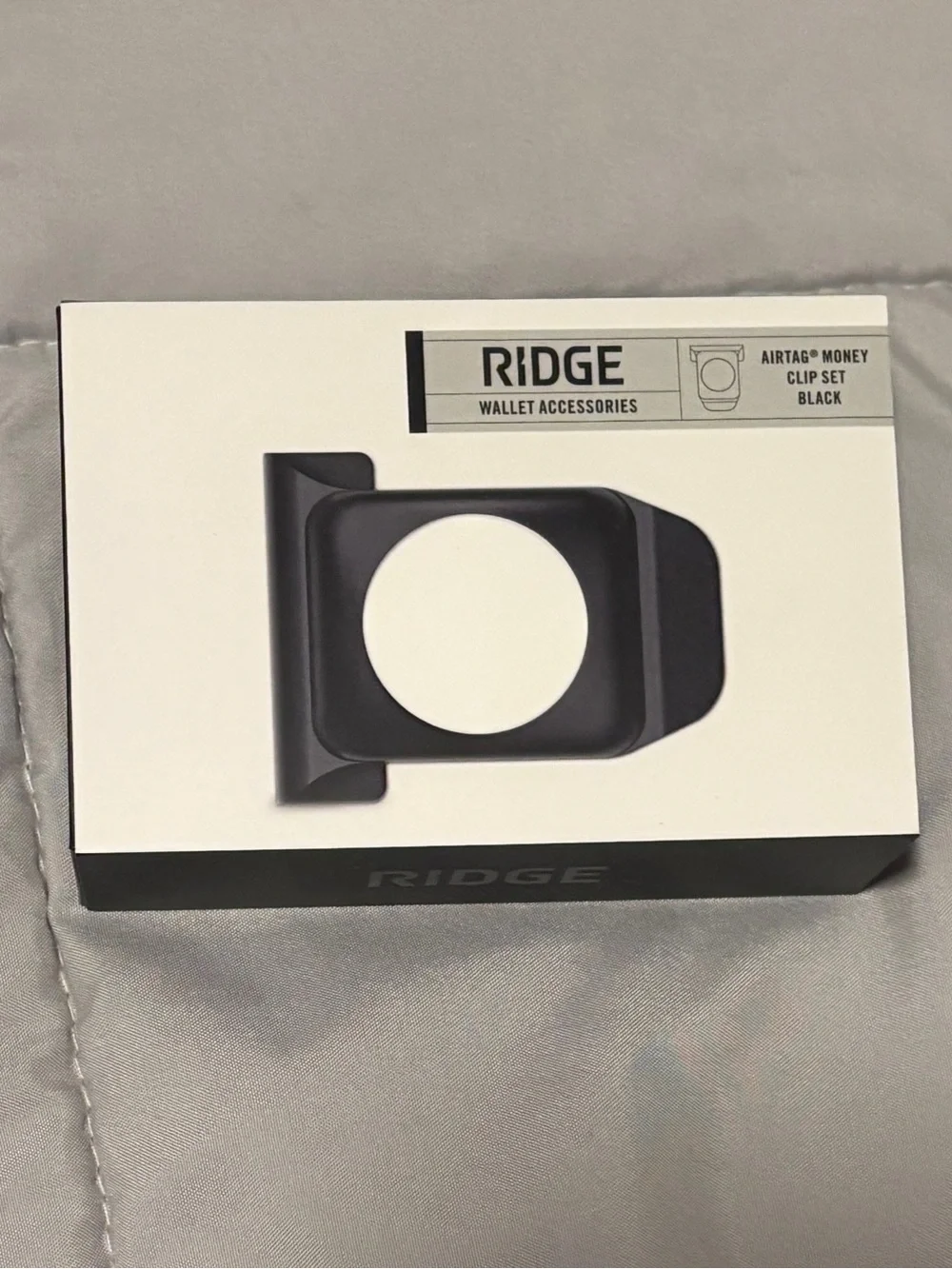 Ridge money clip